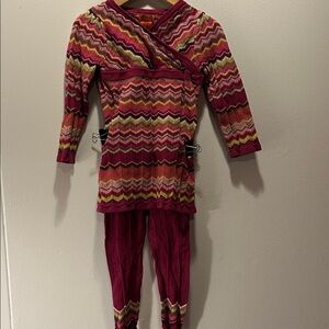 Missoni for Target 2 piece bundle set 2T-3T size